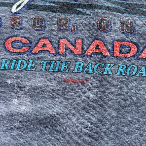 Vintage 90’s Faded Harley Davidson Canada Tee L - Picture 4 of 8